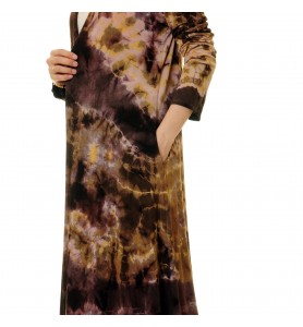 Muxia tie-dyed cardigan robe outerwear