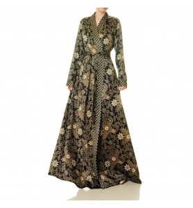 Nocturne Garden Wrap Robe