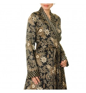Nocturne Garden Wrap Robe