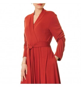 Ember Red Living Style Robe